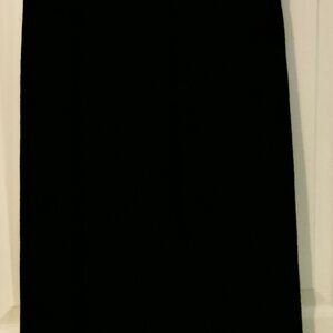 Michael Kors lightweight Italian wool wrap straight skirt Sz petite  2 buttons a